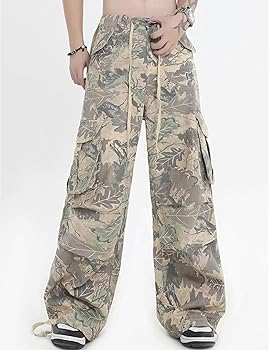 Amazon.com: DAZZLZZAD Men's Camouflage Pants Y2k Camo